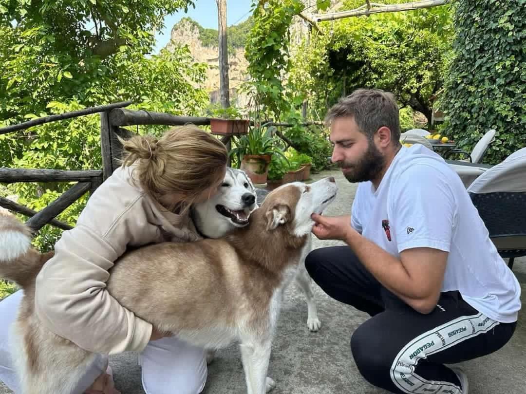 לינה וארוחת בוקר פוזיטנו Colle Dell'Ara מראה חיצוני תמונה